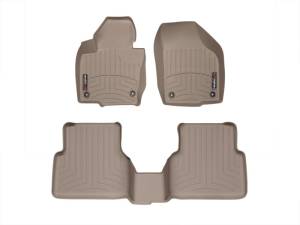 WeatherTech - FloorMat WeatherTech 09-13 Volkswagen Tiguan Front and Rear Floorliners - Tan | 455461-451522 - Image 2