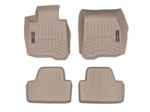 WeatherTech - Floor Mat Set FloorMat WeatherTech 14+ BMW 4-Series Front and Rear Floorliners - Tan | 45560-1-3 - Image 3
