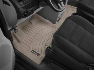 WeatherTech - WeatherTech 11+ Chrysler Town & Country (excl Super Console) Front FloorLiner - Tan | 455621 - Image 15