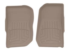 WeatherTech - WeatherTech 14-17 Jeep Wrangler Front FloorLiner HP - Tan | 455731IM - Image 1