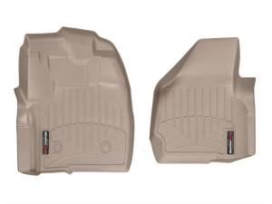 WeatherTech - WeatherTech 12+ Ford F250/F350/F450/F550 Front FloorLiner - Tan | 455821 - Image 3