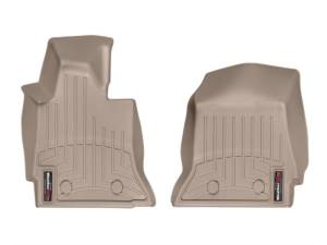 WeatherTech - WeatherTech 14+ Chevy Corvette Front FloorLiner - Tan | 455891 - Image 2