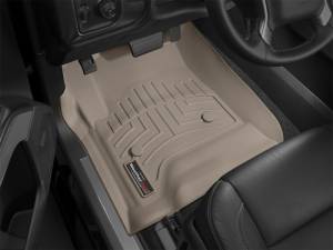 WeatherTech - WeatherTech 14+ Chevrolet Silverado/GMC Sierra Crew and Double Cab Front FloorLiners - Tan | 456071 - Image 16