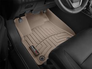 WeatherTech - WeatherTech 2014+ Toyota Highlander Front FloorLiner - Tan | 456321 - Image 13