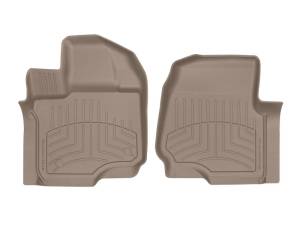 WeatherTech 2015+ Ford F-150 SuperCrew / SuperCab Front FloorLiner HP - Tan | 456971IM
