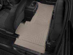 WeatherTech 2015+ Ford F-150 Supercab Rear FloorLiner - Tan w/ First Row Bucket Seats | 456973 - Image 5
