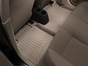 WeatherTech - WeatherTech 2015+ Ford F-150 SuperCrew Cab Rear FloorLiner - Tan (w/ 1st Row Bench Seats) | 456974 - Image 3