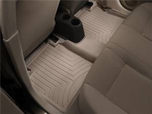 WeatherTech - WeatherTech 2015+ Ford F-150 SuperCrew Cab Rear FloorLiner - Tan (w/ 1st Row Bench Seats) | 456974 - Image 4