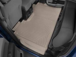 WeatherTech - WeatherTech 2015+ Ford F-150 SuperCrew Cab Rear FloorLiner - Tan (w/ 1st Row Bench Seats) | 456974 - Image 5