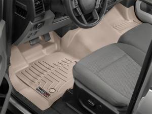 WeatherTech - WeatherTech 2015+ Ford F-150 Regular Cab Front FloorLiner - Tan | 456981 - Image 3
