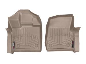 WeatherTech 2016+ Ford F-150 Regular Cab Front FloorLiner - Tan | 457921
