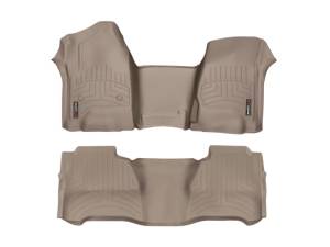 WeatherTech 2016+ Toyota Prius Front and Rear FloorLiner - Tan | 45917-1-2