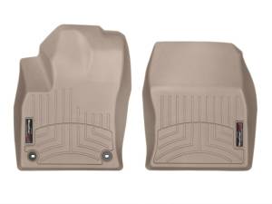 WeatherTech 2016+ Toyota Prius (Works W/Heat Vents Under 1st Row OR W/O) Front FloorLiner - Tan | 459171 - Image 3
