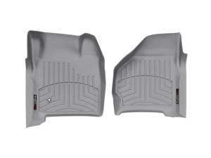 WeatherTech 99-07 Ford F250 Super Duty Crew Front FloorLiner - Grey | 460021 - Image 1