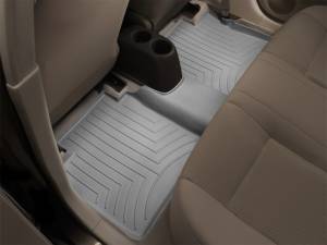 WeatherTech - FloorMat WeatherTech 00-06 Chevrolet Suburban Front/Rear/and Rear Floorliners w/Center Aisle - Grey | 460031-46061-2-4 - Image 2