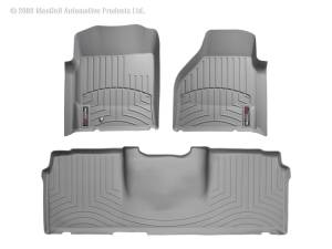 WeatherTech - FloorMat WeatherTech 06-08 Dodge Ram Truck Front and Rear Floorliners - Grey | 460041-460123 - Image 1