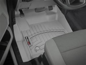 WeatherTech 2017+ Ford F-250/F-350/F-450 Front FloorLiner - Grey (Fits 4x4 Floor Shifter) | 4610541 - Image 3