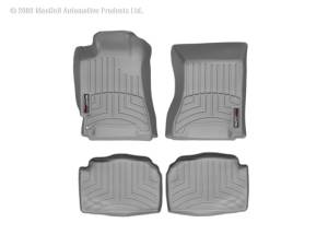 WeatherTech - FloorMat WeatherTech 03-08 Subaru Forester Front and Rear Floorliners - Grey | 461281-460972 - Image 6