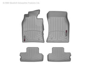 WeatherTech - Floor Mat Set FloorMat WeatherTech 02-06 Mini Cooper / Cooper S Front and Rear Floorliners - Grey | 461371-461362 - Image 5