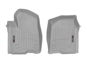 WeatherTech 2019+ Chevrolet Silverado 1500 Crew Cab Front FloorLiner - Grey | 4614361