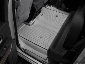 WeatherTech - WeatherTech 2019+ Chevrolet Silverado 1500 Crew Cab (1st Row Bench Seats) Rear FloorLiner - Grey | 4614363 - Image 5