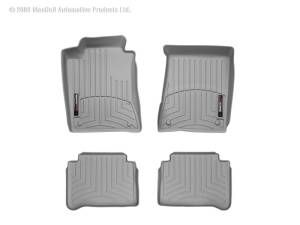 WeatherTech - FloorMat WeatherTech 03 Mercedes-Benz E-Class Sedan Front and Rear Floorliners - Grey | 461731-460882 - Image 7