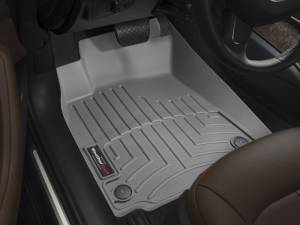WeatherTech - FloorMat WeatherTech 02-08 Audi A4/S4/RS4 Front and Rear Floorliners - Grey | 46194-1-2 - Image 1
