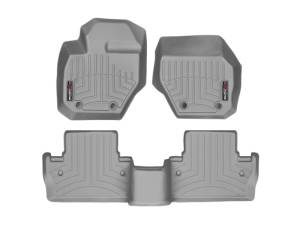 WeatherTech - FloorMat WeatherTech 11+ Volvo S60 Front and Rear Floorliners - Grey | 46234-1-3 - Image 2