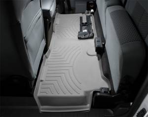 WeatherTech - WeatherTech 11+ Ford F250/F350/F450/F550 Super Cab Rear FloorLiner - Grey | 463053 - Image 11
