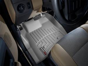 WeatherTech - WeatherTech 11+ Ford F250/F350/F450/F550 Front FloorLiner - Grey | 463211 - Image 8