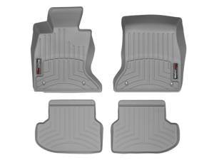 WeatherTech - FloorMat WeatherTech 14+ BMW 5-Series Front and Rear Floorliners - Grey | 463301-463133 - Image 2