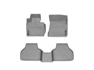 WeatherTech - Floor Mat Set FloorMat WeatherTech 11 BMW X3 Front and Rear Floorliners - Grey | 46331-1-2 - Image 5