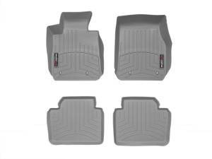 WeatherTech - FloorMat WeatherTech 12+ BMW 3-Series Front and Rear Floorliners - Grey | 46410-1-2 - Image 3