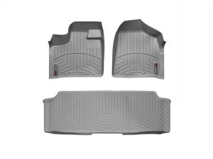 WeatherTech - FloorMat WeatherTech 11+ Chrysler Town & Country Van Front and Rear Floorliners - Grey | 464211-460272 - Image 2