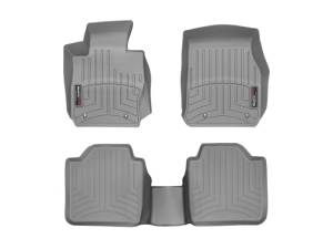 WeatherTech - FloorMat WeatherTech 14+ BMW 3-Series Gran Turismo Front and Rear Floorliners - Grey | 464541-464105 - Image 4