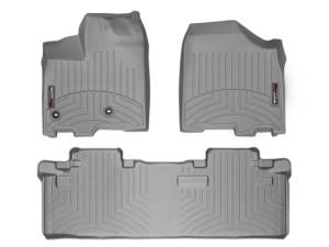WeatherTech - FloorMat WeatherTech 13+ Toyota Sienna Front and Rear Floorliners - Grey | 464751-463002 - Image 5