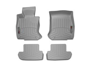 WeatherTech - Floor Mat Set FloorMat WeatherTech 12+ BMW 6-Series Front and Rear Floorliners - Grey | 465081-463722 - Image 4