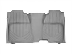 WeatherTech 14+ Chevrolet Silverado Rear FloorLiner - Grey | 465422