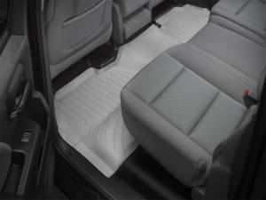 WeatherTech 14-15 Chevy Silverado 1500 Rear FloorLiner - Grey (Fits w/OEM Rear Under Seat Storage) | 465424 - Image 16