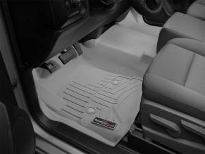 WeatherTech - WeatherTech 14+ Chevrolet Silverado Front Floorliner OTH - Grey | 465451 - Image 11