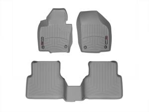 WeatherTech - Floor Mat Set FloorMat WeatherTech 09-13 Volkswagen Tiguan Front and Rear Floorliners - Grey | 465461-461522 - Image 5