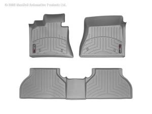 WeatherTech - Floor Mat Set FloorMat WeatherTech 14+ Kia Sorento Front and Rear Floorliners - Grey | 46556-1-2 - Image 3