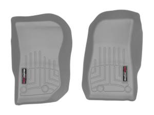 WeatherTech - WeatherTech 14+ Jeep Wrangler Front FloorLiner - Grey | 465731 - Image 2