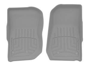 WeatherTech - WeatherTech 14-17 Jeep Wrangler Front FloorLiner HP - Grey | 465731IM - Image 1