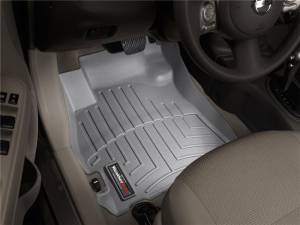WeatherTech - Floor Mat Set FloorMat WeatherTech 14+ Nissan Versa Note Front and Rear Floorliners - Grey | 465771-464112 - Image 5