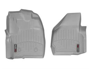 WeatherTech - WeatherTech 12+ Ford F250/F350/F450/F550 Front FloorLiner - Grey | 465821 - Image 3