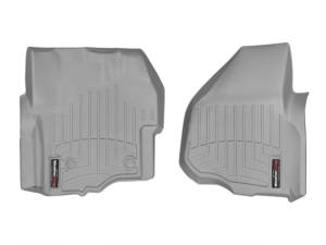 WeatherTech 14-15 Ford F-250/F-350/F-450/F-550 Front FloorLiner - Grey | 465841