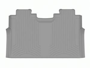 WeatherTech 2015+ Ford F-150 w/ Front Bucket Seats (Fits SuperCrew Only) Rear FloorLiner HP - Grey | 466972IM