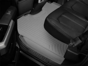 WeatherTech - WeatherTech 2015+ Ford F-150 w/ Front Bucket Seats (Fits SuperCrew Only) Rear FloorLiner HP - Grey | 466972IM - Image 4