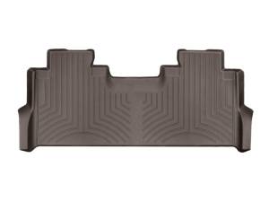 WeatherTech 2017+ Ford F-250/F-350/F-450/F-550 Crew Cab Rear FloorLiner - Cocoa | 4710122 - Image 1